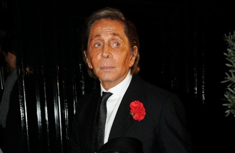 Diseñador de modas Valentino Garavani